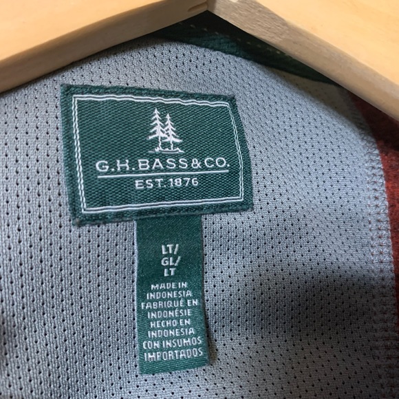 G.H. Bass Sweater Jacket  Large - Picture 2 of 6